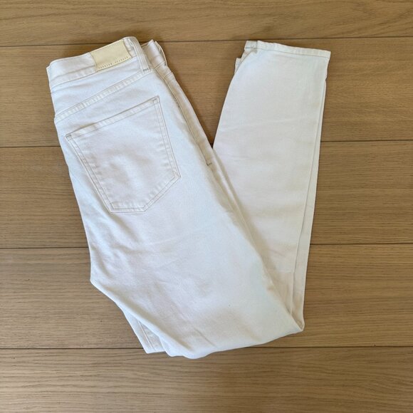 CITIZEN of HUMANITY High Rise Slim Ankle White Jeans - Size 26 - Picture 4 of 14